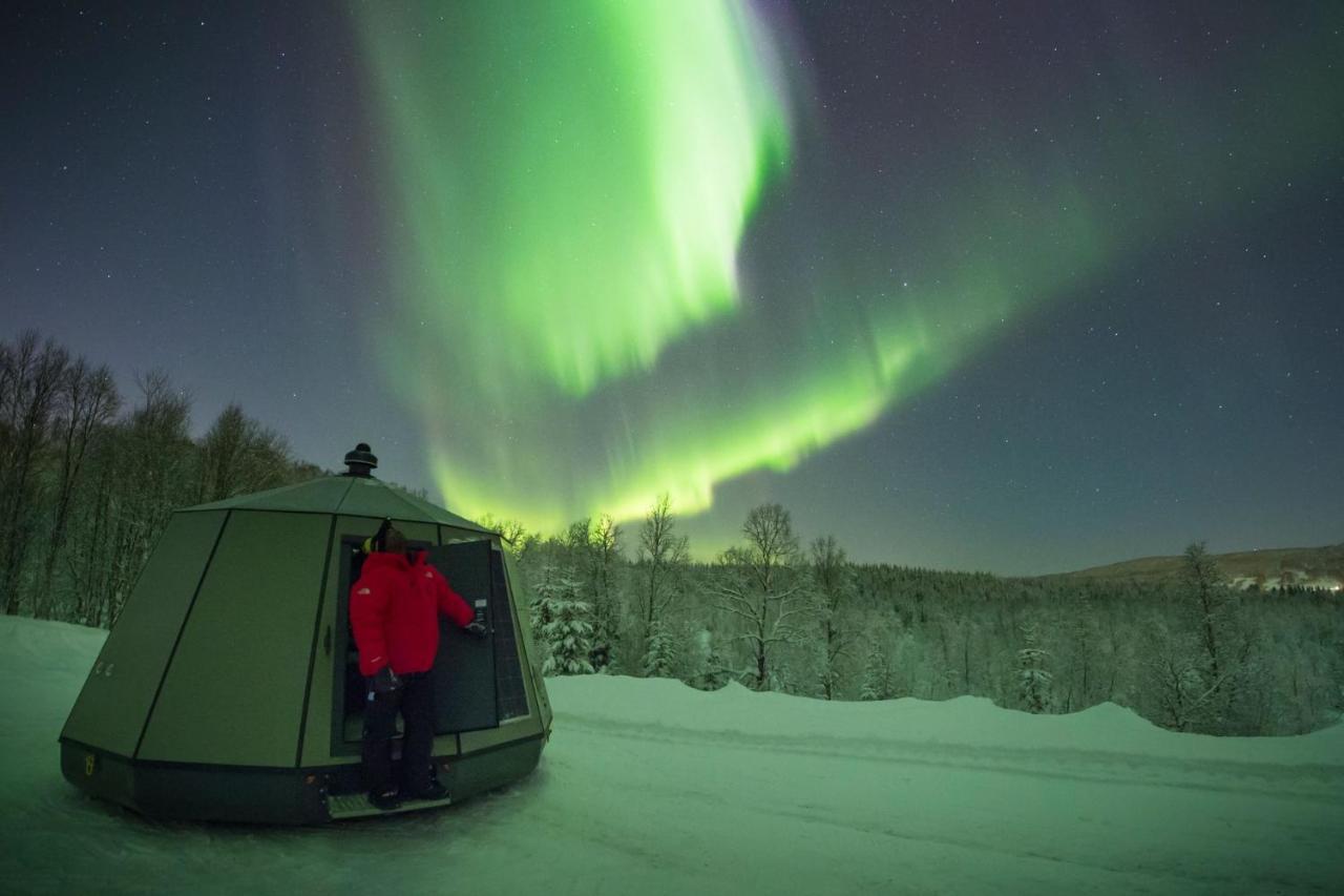 Aurora Borealis Observatory Hotel Silsand Exterior foto