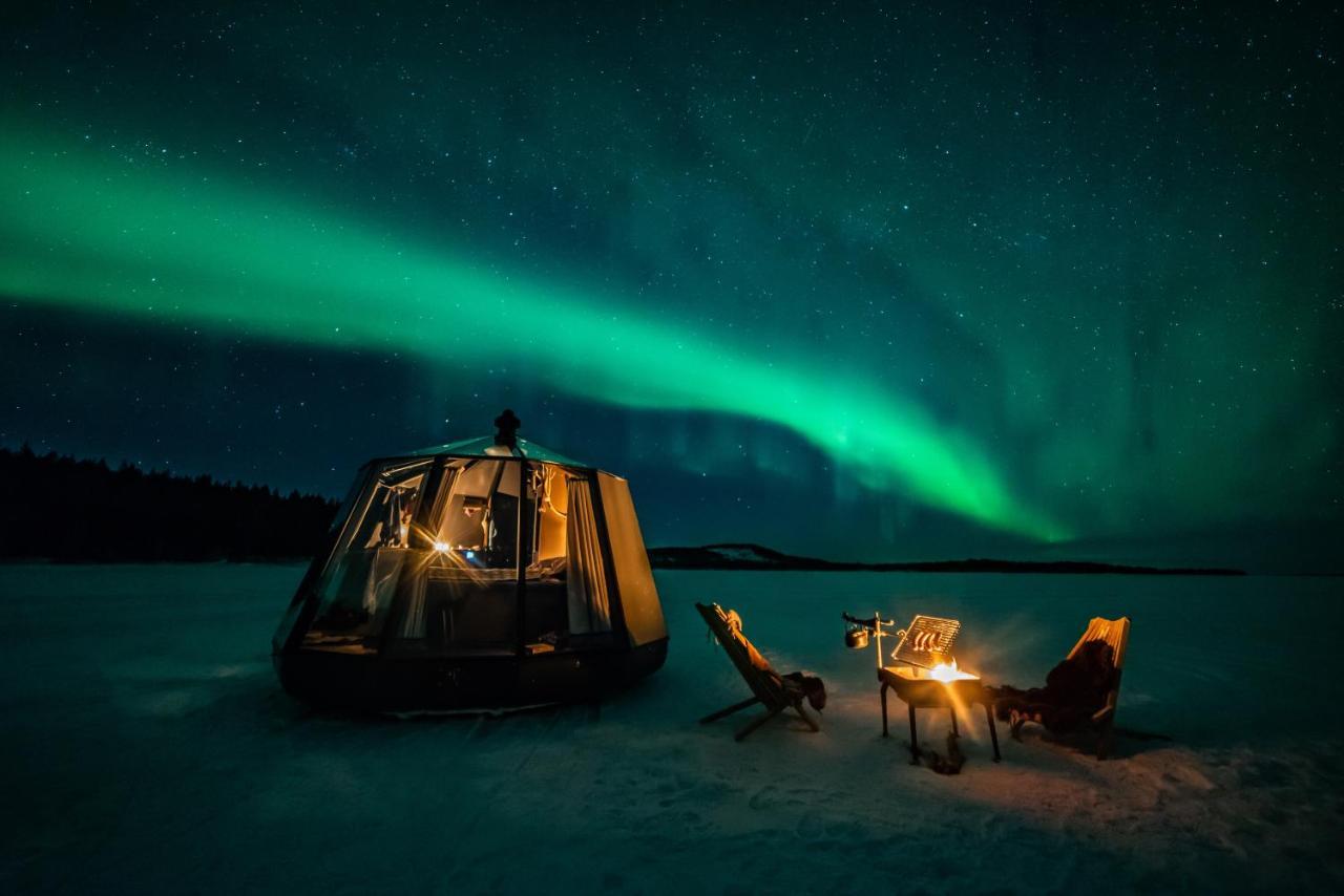 Aurora Borealis Observatory Hotel Silsand Exterior foto